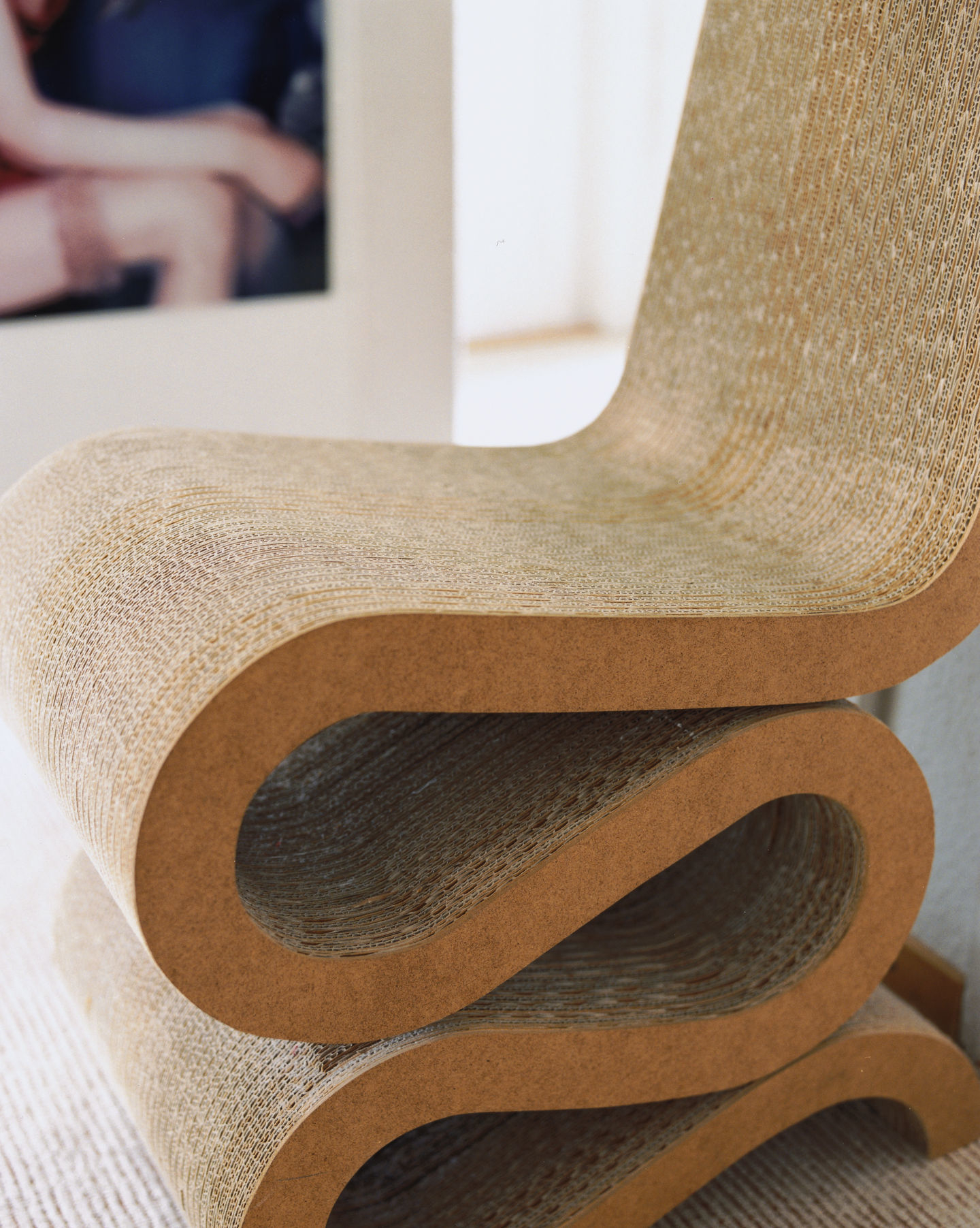 Vitra wiggle cheap side chair